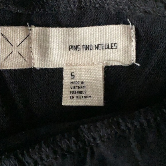 Pins & Needles Black Lace Top Size Small - Picture 4 of 6
